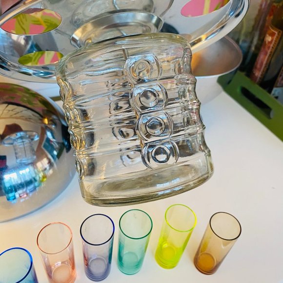 50s Retro Rare, & RAD Silver Dome Drink Dispenser - Picture 5 of 16